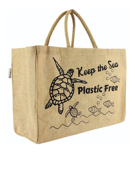 DOMELO Natural Strandtasche