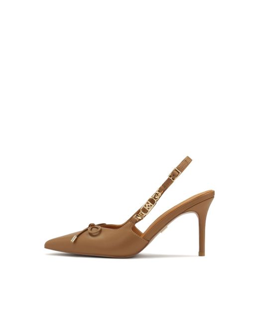 Kazar White Slingpumps