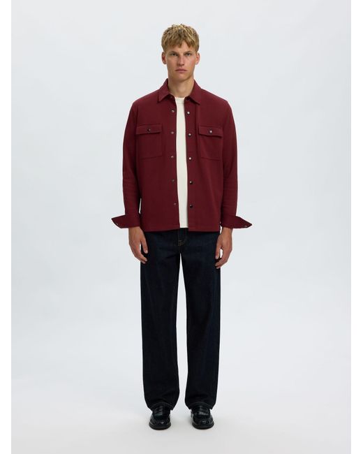 SELECTED Hemd in Red für Herren