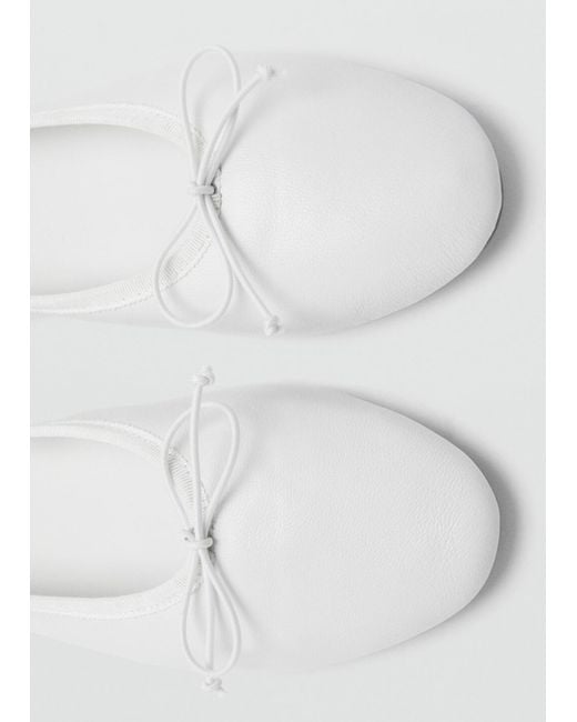 Mango White Ballerina Suave