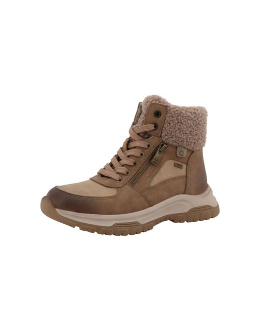 Tom Tailor Brown Schnürstiefelette
