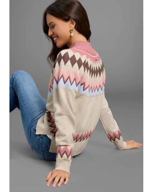 Laura Scott Pink Pullover