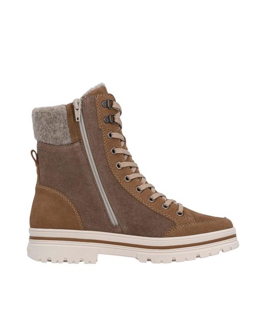 Remonte Brown Schnürstiefel