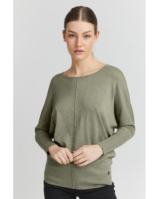 Oxmo Green Strickpullover 'herdis'