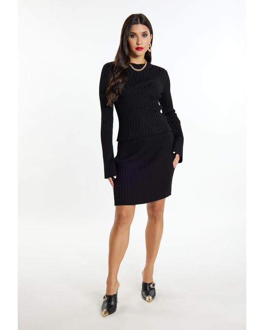 faina Black Pullover Dedica