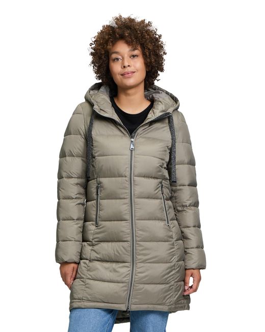 Cartoon Gray Wintermantel