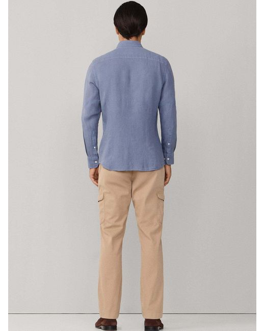 Hackett Hemd Ess in Blue für Herren