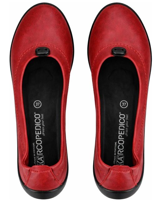 Arcopedico Red Pumps