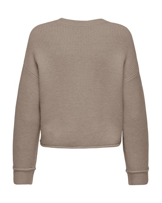 ONLY Brown Pullover