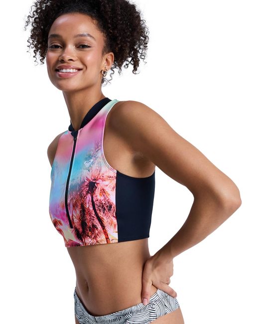 Roxy Red Bikinitop Pro Surf