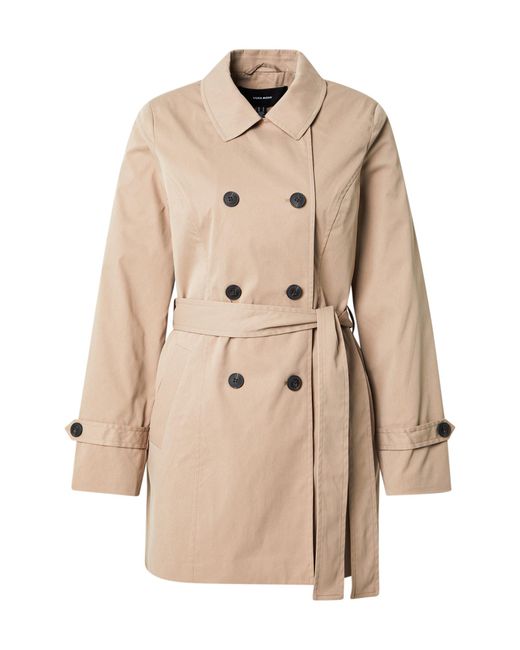 Vero Moda Natural Übergangsmantel 'Vmchelsea Olivia'