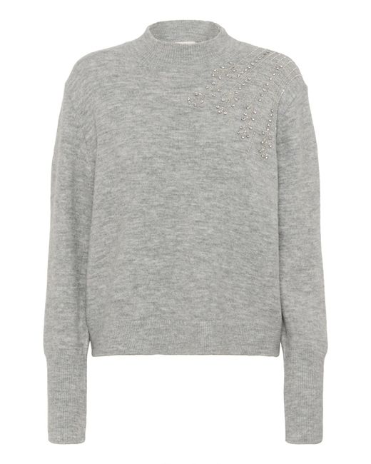Kaffe Gray Strickpullover Kastary