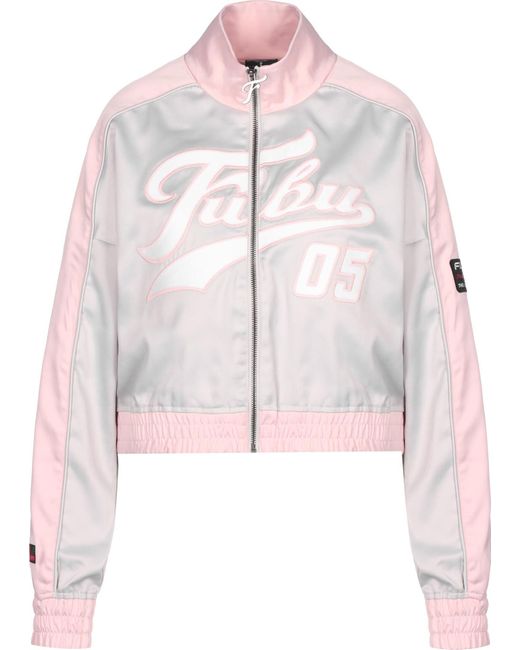Fubu Pink Fubu jacke 'varsity'