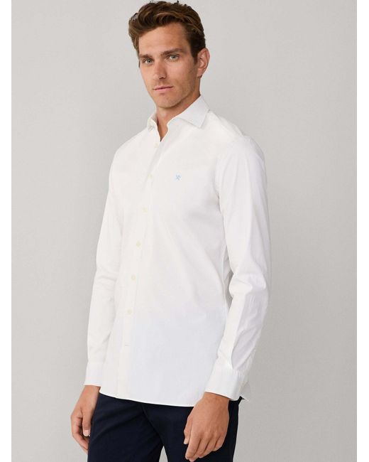 Hackett Hemd Ess in White für Herren
