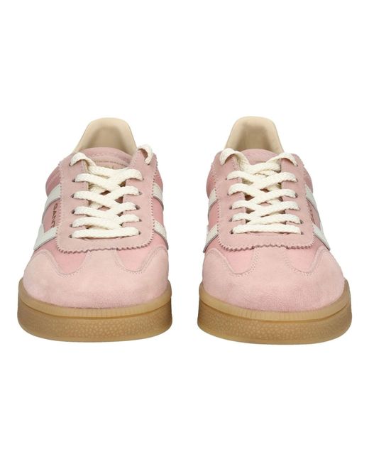 Gant Pink Veloursleder/Textil Sneaker