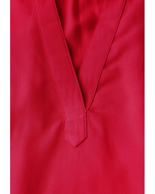 Cecil Red Bluse