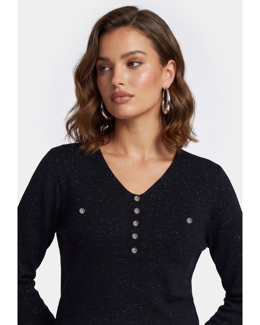 faina Blue Pullover