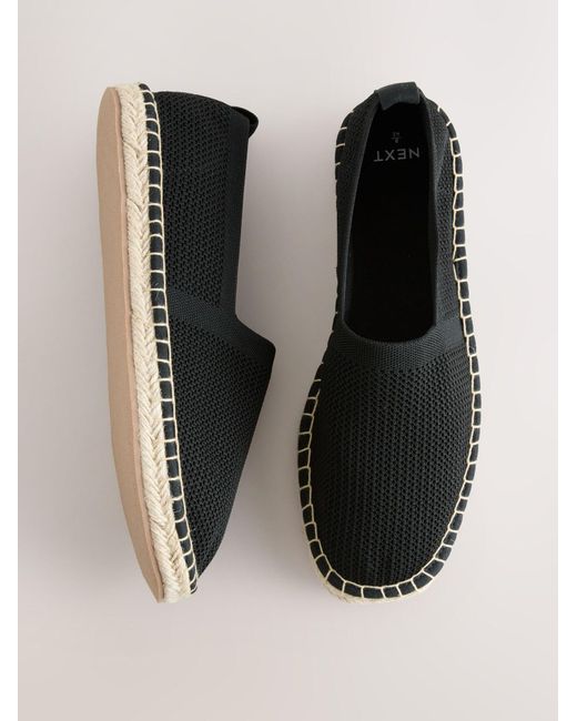 Next Espadrilles in Black für Herren