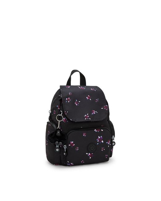Kipling Black Rucksack City Zip Mini