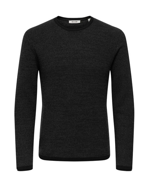 Only & Sons Pullover Onseric in Black für Herren