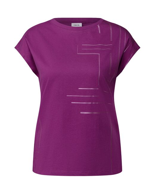 Cecil Purple T-Shirt
