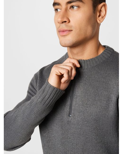 BRANDIT Pullover Armee in Gray für Herren