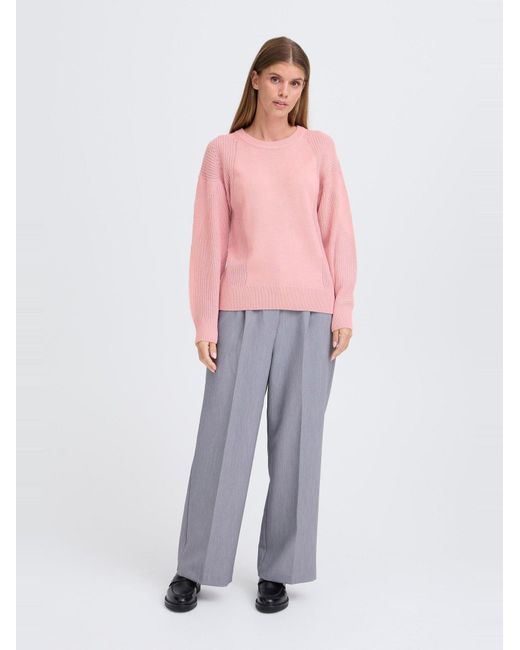 Oxmo Pink Strickpullover Oxiselmo