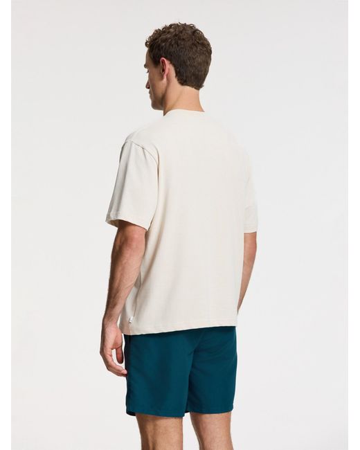 Shiwi T-Shirt Jay Flower Block in White für Herren