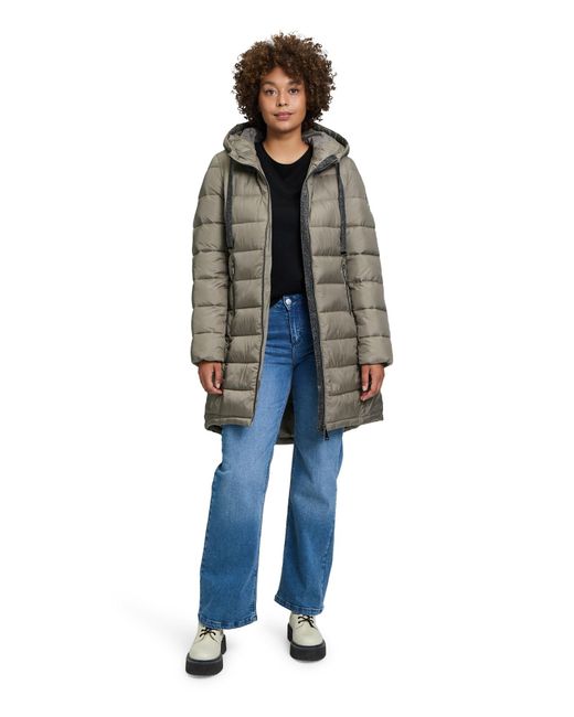 Cartoon Gray Wintermantel