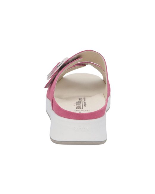 SOLIDUS Pink Pantolette Hannah