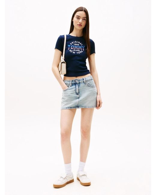 Tommy Hilfiger Blue T-Shirt 'New York'