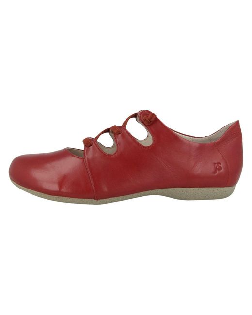 Josef Seibel Red Ballerina 'Fiona'