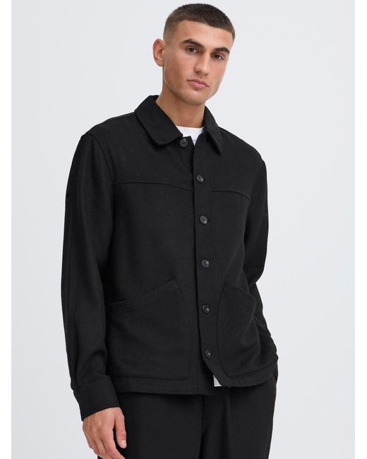 Solid Wolljacke Sdsonny in Black für Herren