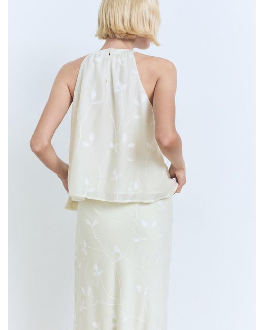 Mango White Top Tania