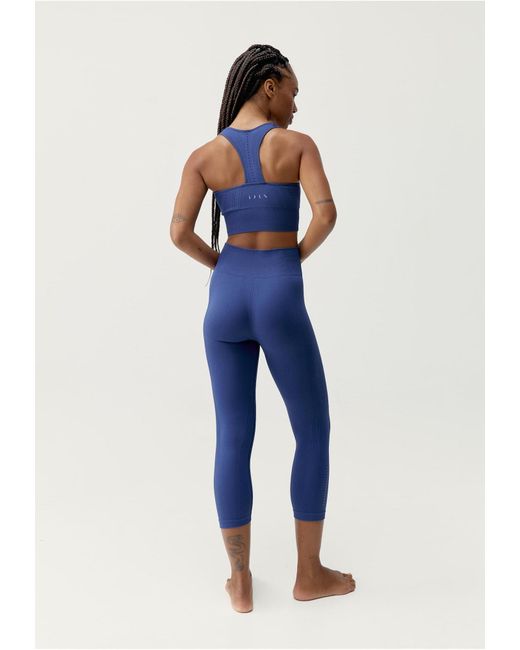 BORN LIVING YOGA Blue Sporttop Zina