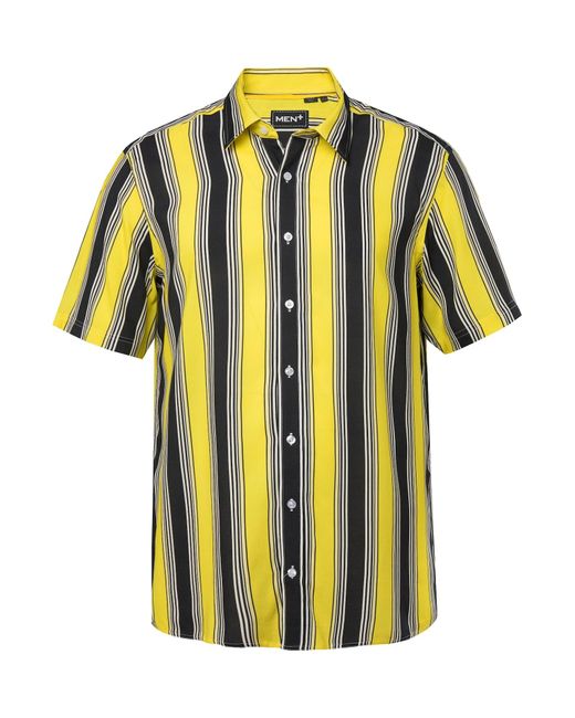 Men Plus Hemd in Yellow für Herren