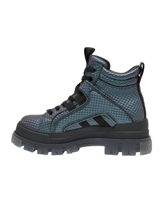 Buffalo Blue Schnürstiefelette Aspha
