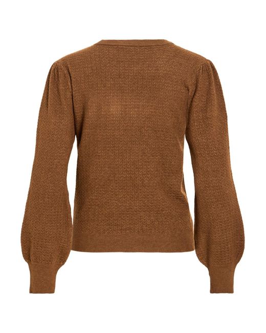 Vila Brown Pullover Vimable