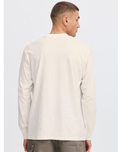 Solid Sweatshirt Sdreynaldo in White für Herren