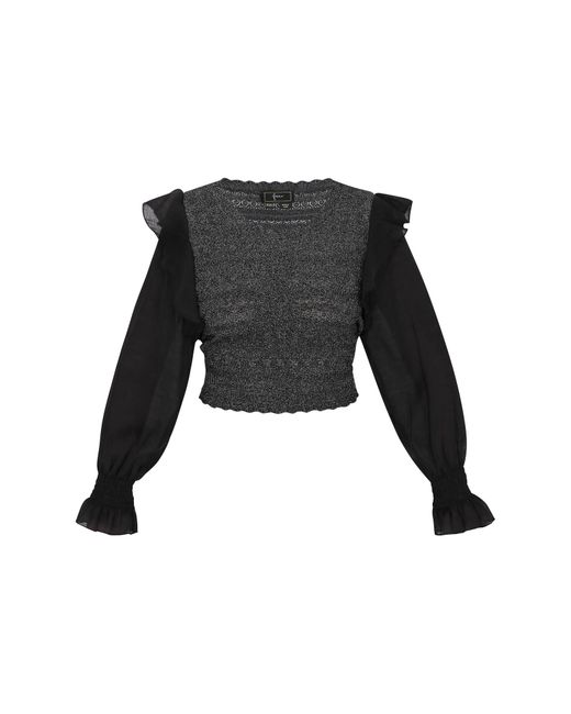 faina Black Pullover