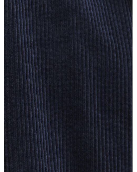 Solid Kurzarmhemd Sdoban in Blue für Herren