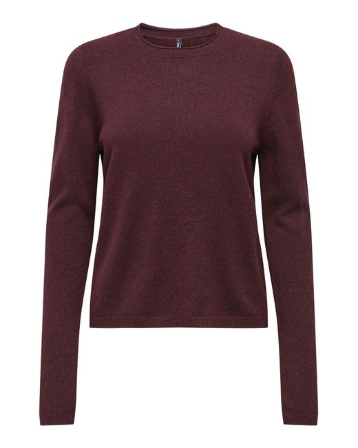 ONLY Purple Pullover Onlloyal