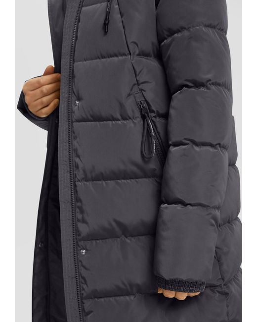 QS Gray Wintermantel
