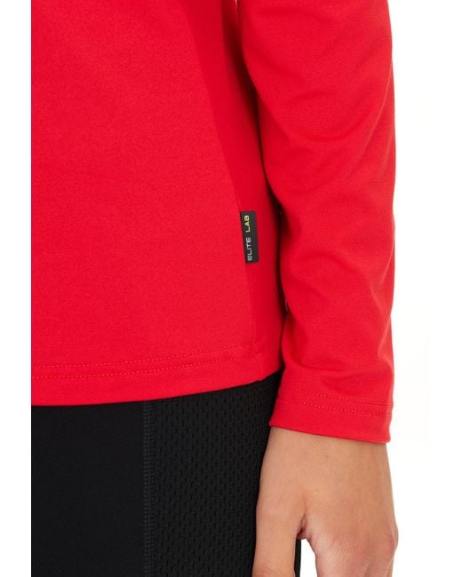 ELITE LAB Red Funktionsshirt 'Sustainable X1'