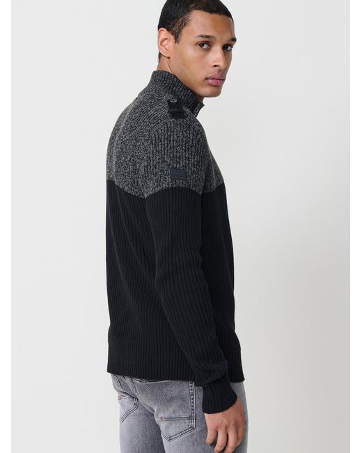 Koröshi Strickpullover in Blue für Herren
