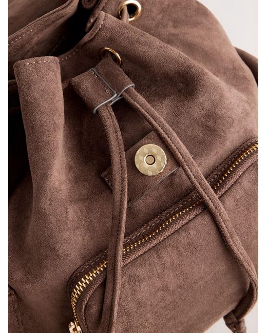 Next Brown Rucksack