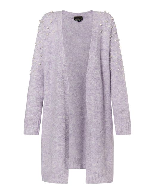 faina Purple Strickjacke