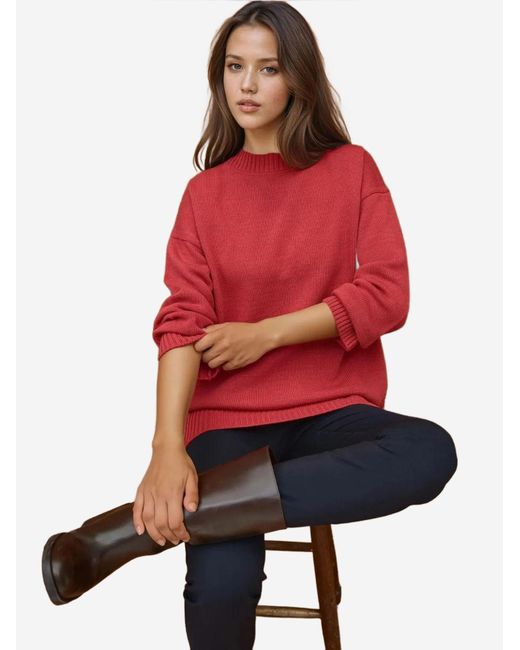 Hiccup Red Pullover