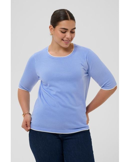 Kaffe Blue Pullover Kclizzy