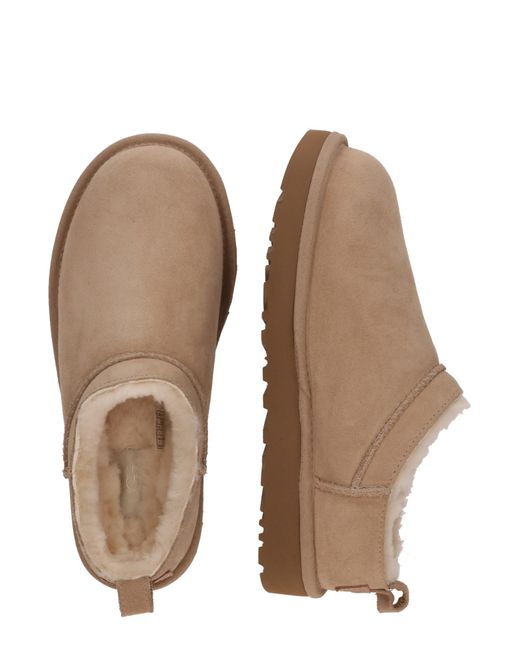 Ugg Natural Boots Classic Micro